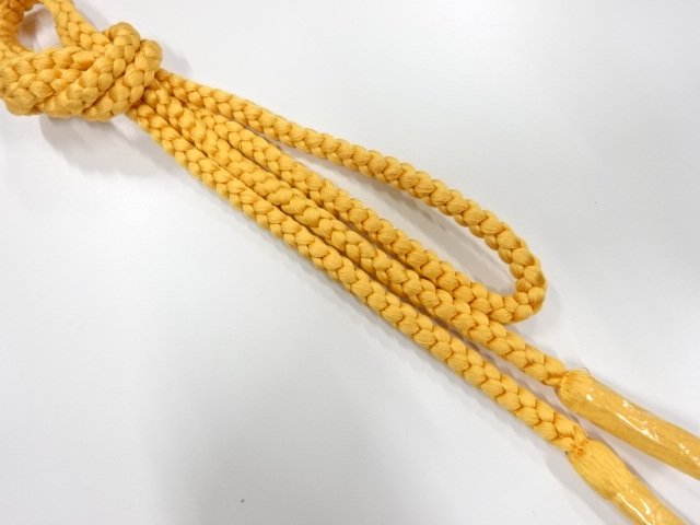 未使用品　正絹　手組帯締め